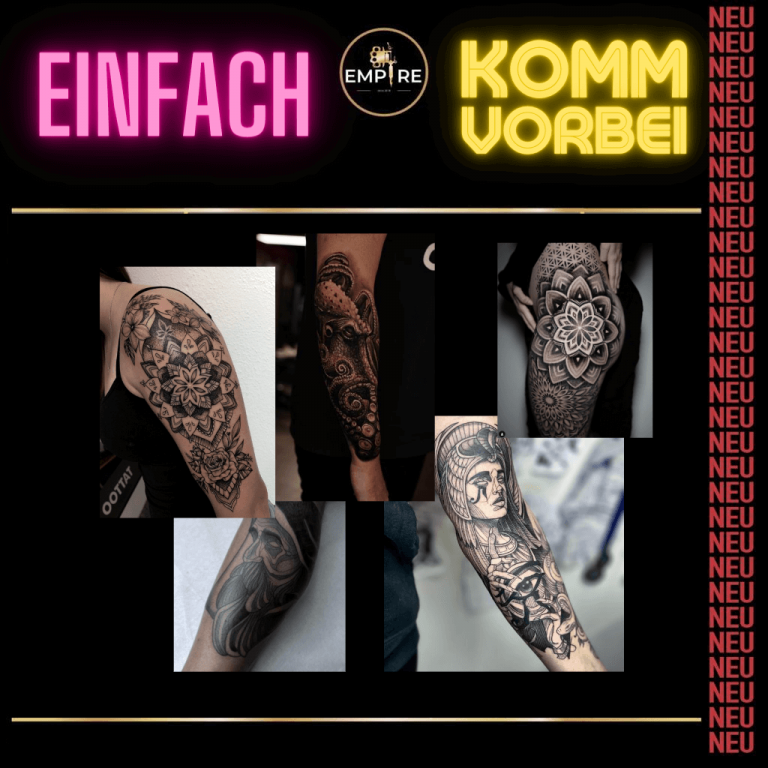 Empire Ink Bestes Tattoostudio in Bad Waldsee, Ravensburg usw.