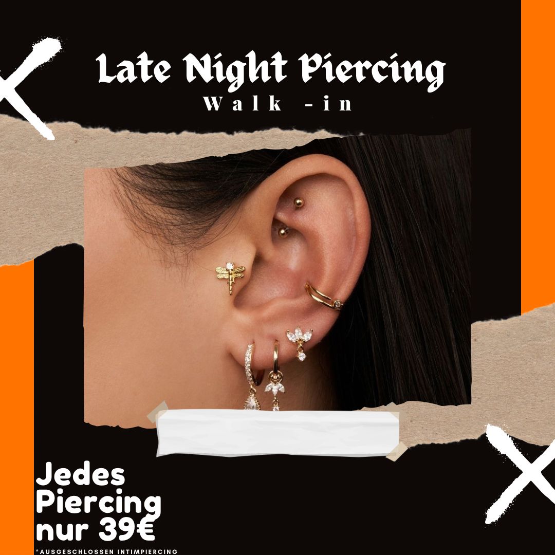 late night piercing