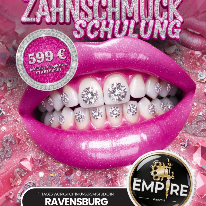 Zahnschmuck-Schulung-Ravensburg
